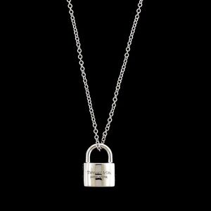 Padlock  18karat White Gold( GUARANTEED 18k GOLD)